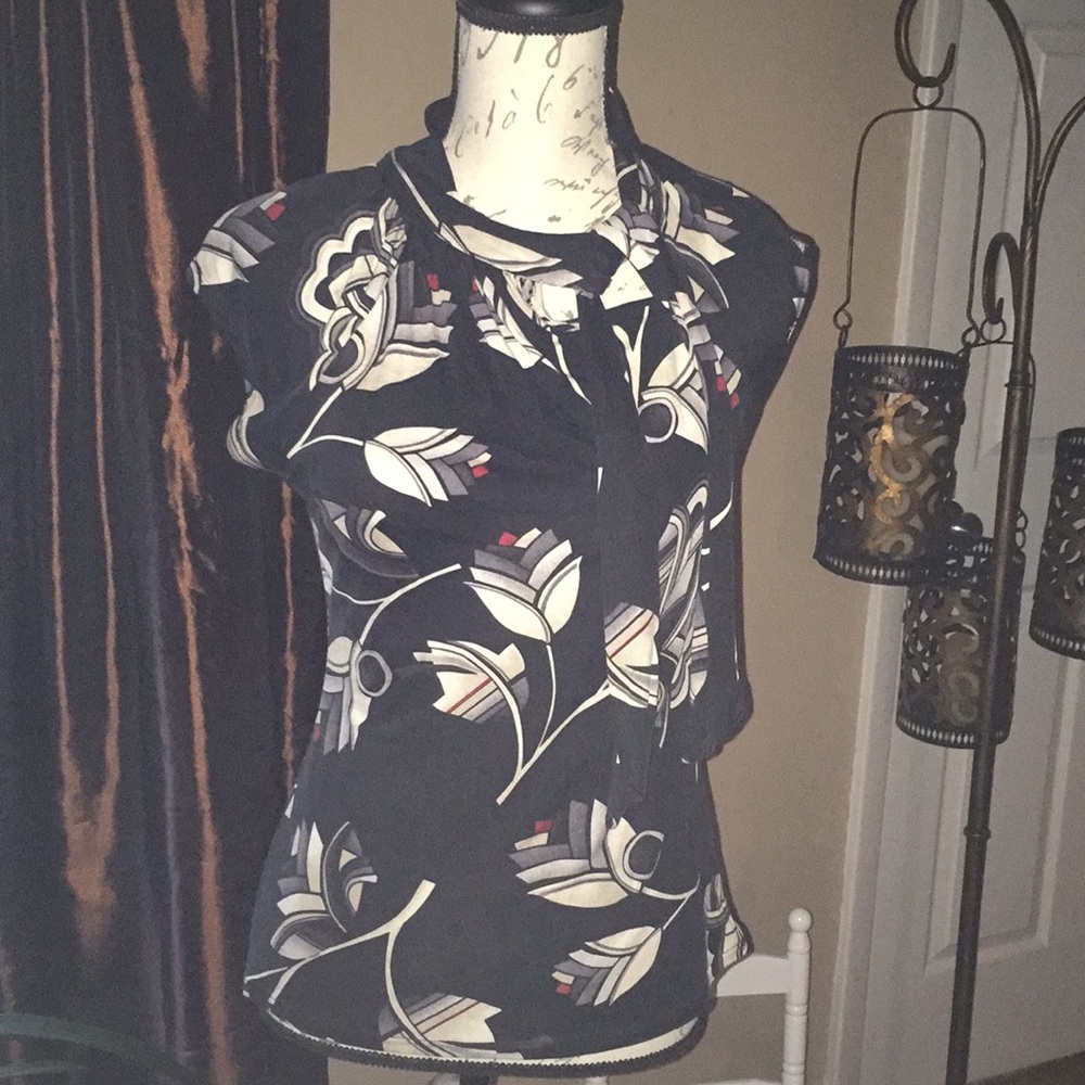 Black House White Market blouse